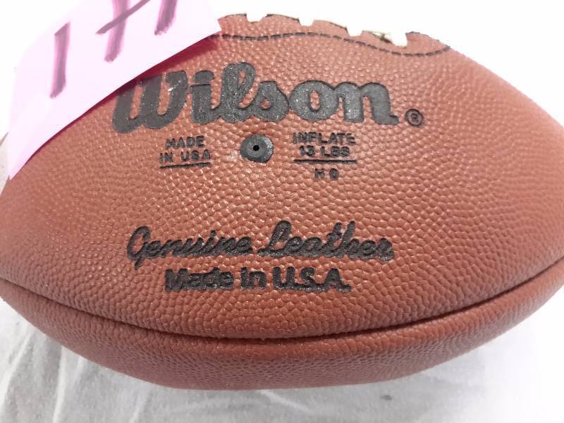 Wilson, Genuine Leather Football..