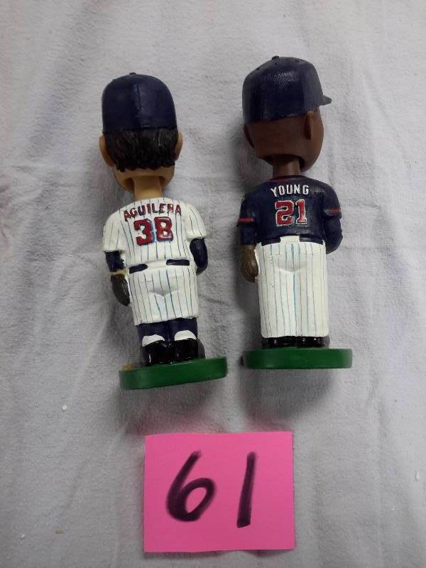 Aguilera and Young Bobble heads.. By Northwest Airlines