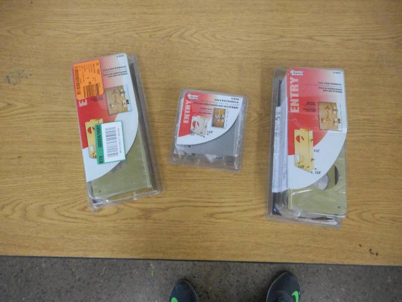 (3) LOCK AND DOOR REINFORCER