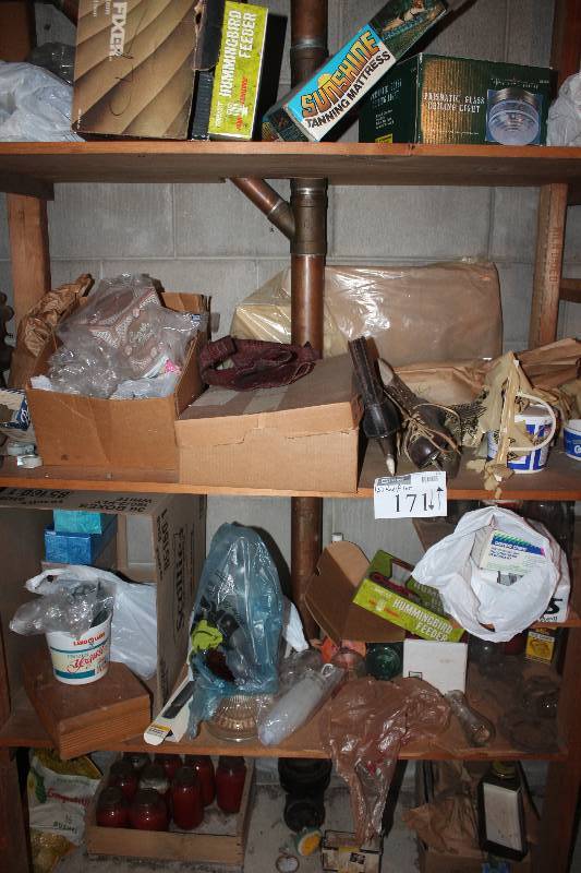 Lot of (3) Shelf Lot Including Household Items Toys Skates And More