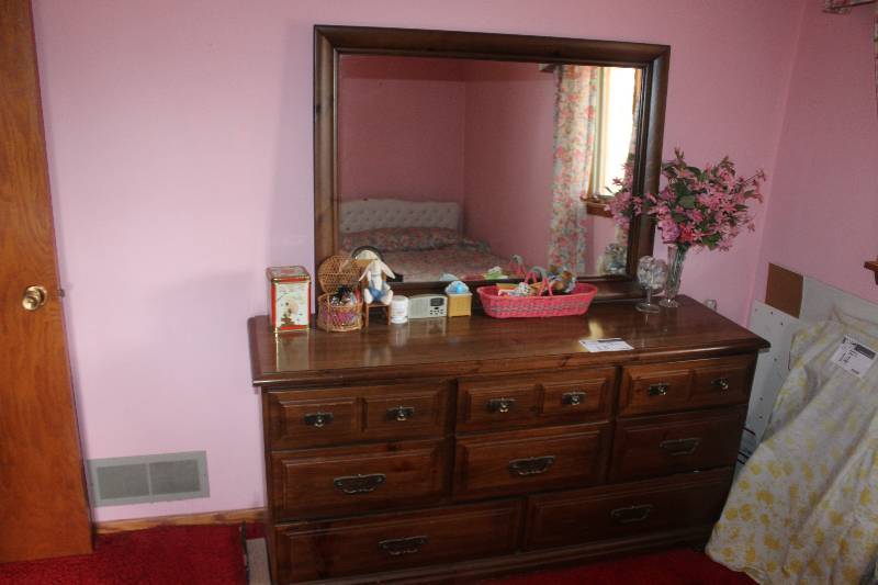 11-Drawer Mirrored Dresser