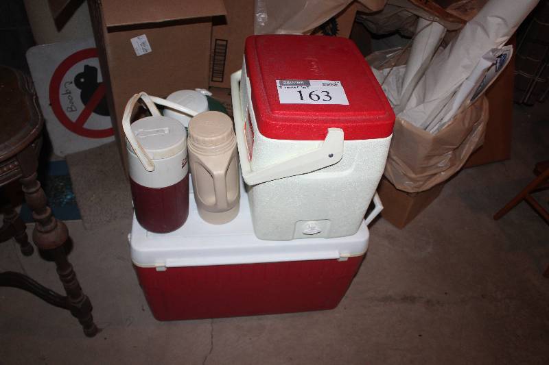 Lot of (5) Coolers