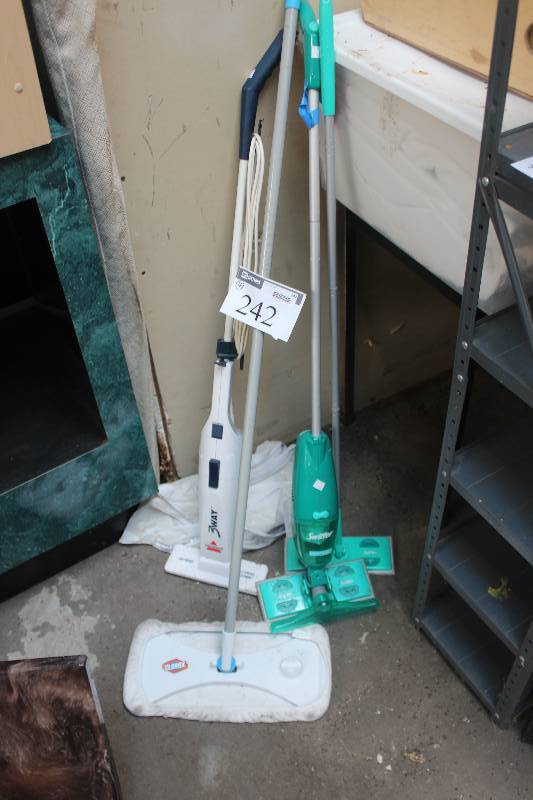 lot 242 image: Lot of (4) Floor Steamers