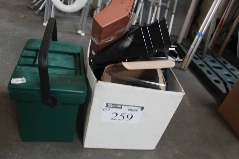 lot 259 image: Lot of (2) Storage containers