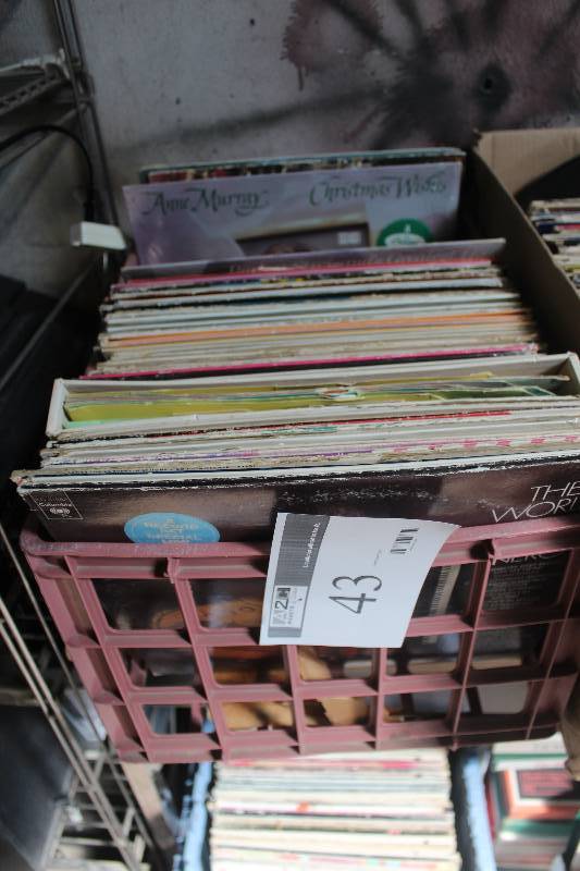 lot 43 image: Box Lot of Vinyl LP
