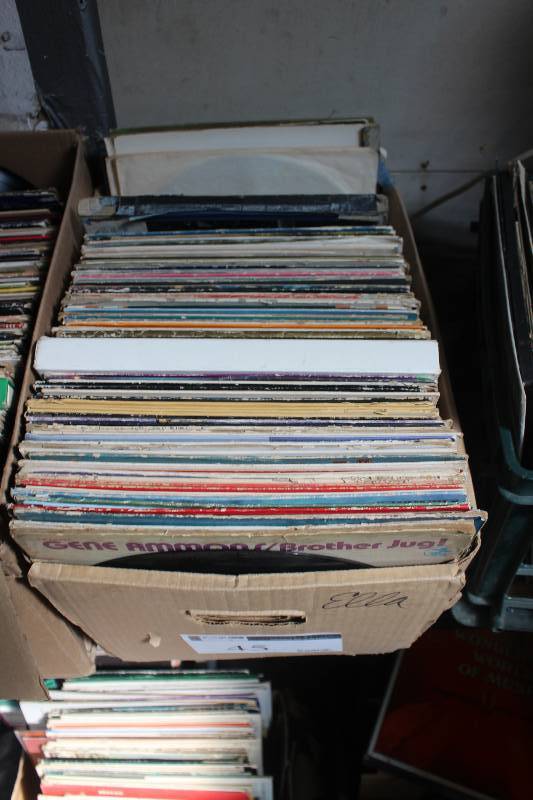 lot 45 image: Box Lot of Vinyl LP