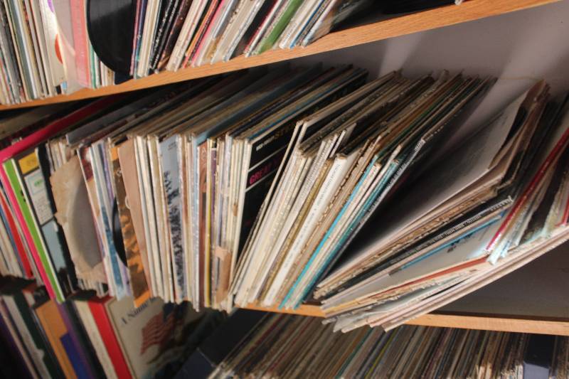 lot 54 image: Shelf Lot of Vinyl LP