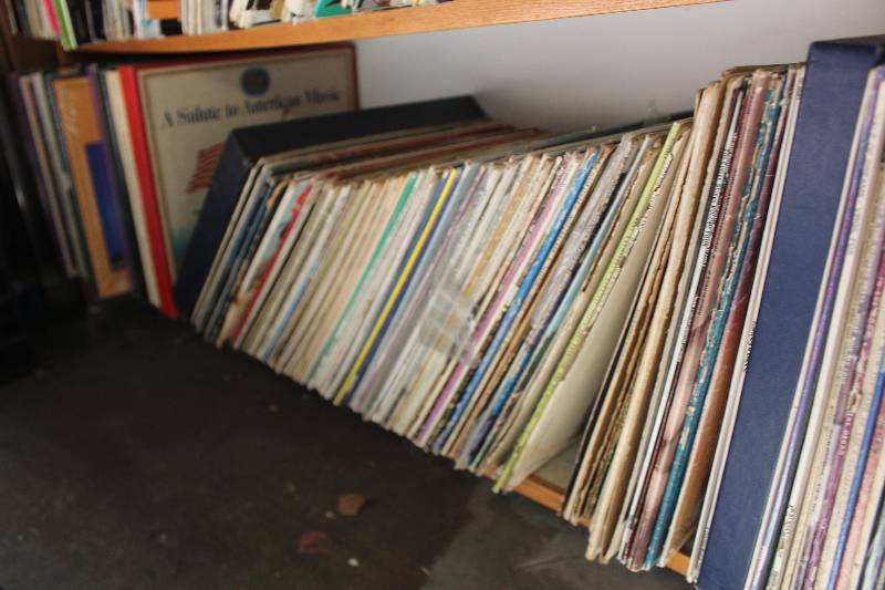 lot 55 image: Shelf Lot of Vinyl LP