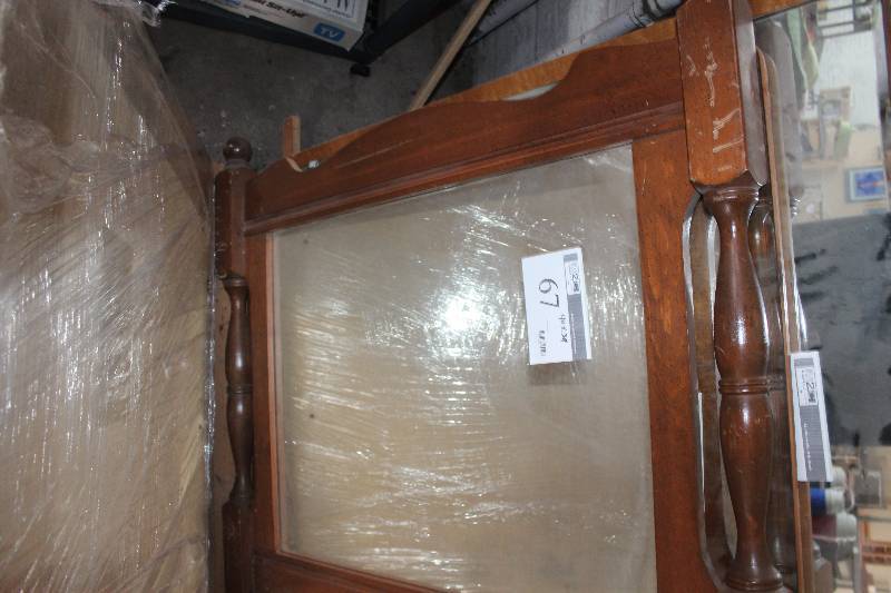 lot 67 image: Headboard
