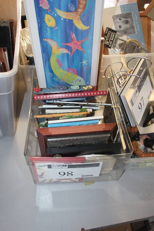 lot 98 image: Box Lot of Various Picture Frames