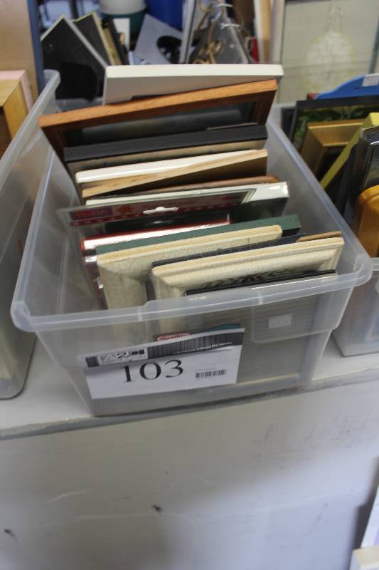 lot 103 image: Box Lot of Various Picture Frames
