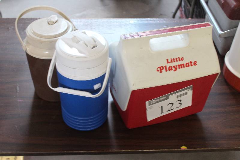 lot 123 image: Lot of (3) Coolers