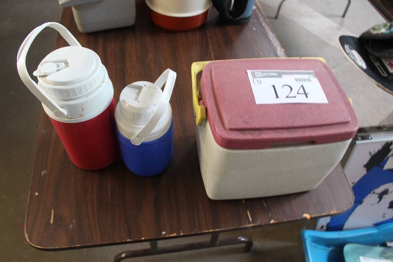 lot 124 image: Lot of (3) Coolers