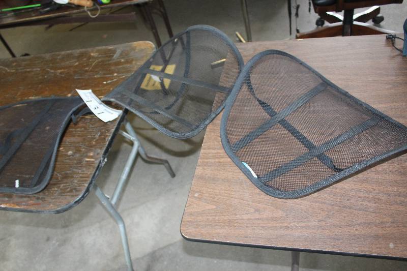 lot 131 image: Lot of (3) Chair Back Supports