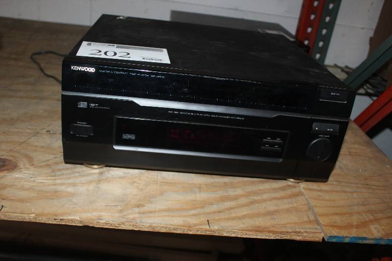 lot 202 image: Kenwood Compact Disc Player