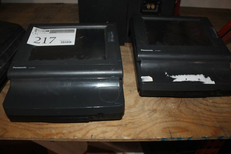 lot 217 image: Lot of (2) Panasonic Workstation