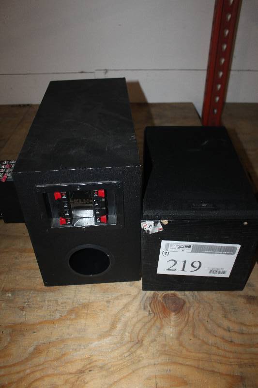 lot 219 image: Lot of (2) Velodyne Speakers
