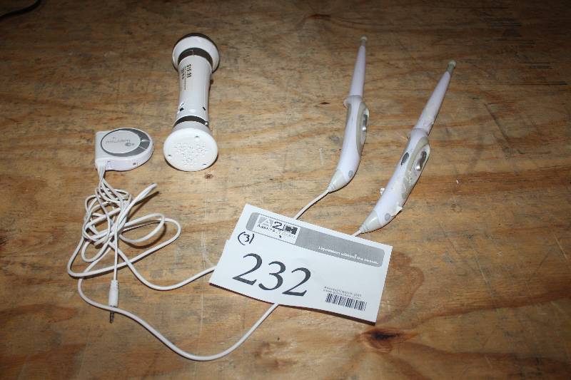 lot 232 image: Lot of (3) MiJam Drum Sticks, Microphone