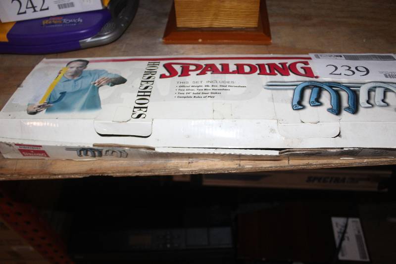 lot 239 image: Spalding Horseshoes
