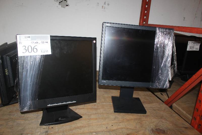 lot 306 image: Lot of (2) Monitors 17, 18
