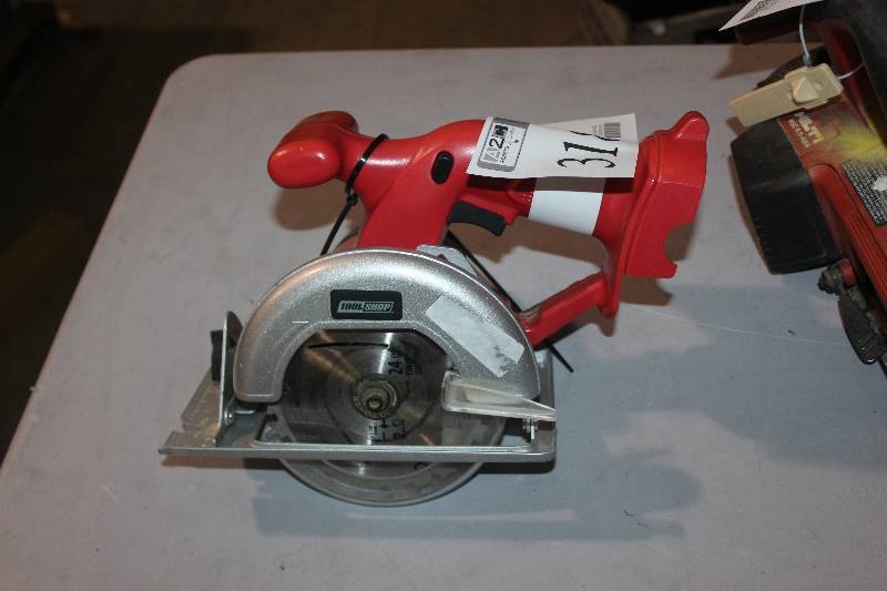 lot 318 image: Tool Shop 18V Cordless Circular Saw