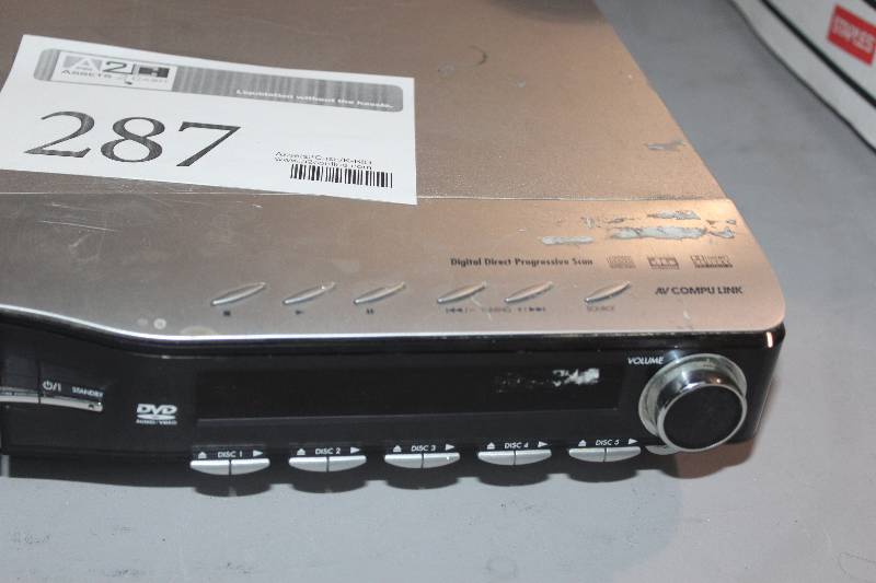 JVC DVD Digital Theater System THC5 5disc Player; Model THC5; SN