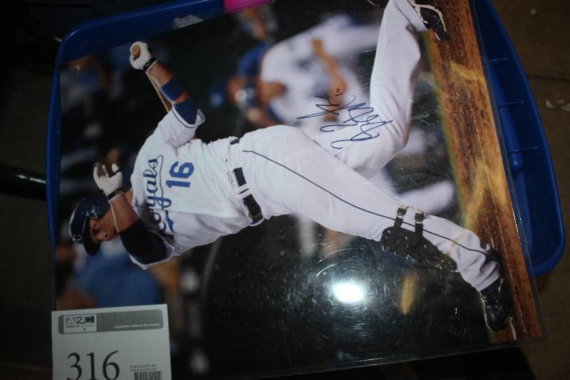 lot 316 image: Autographed Print