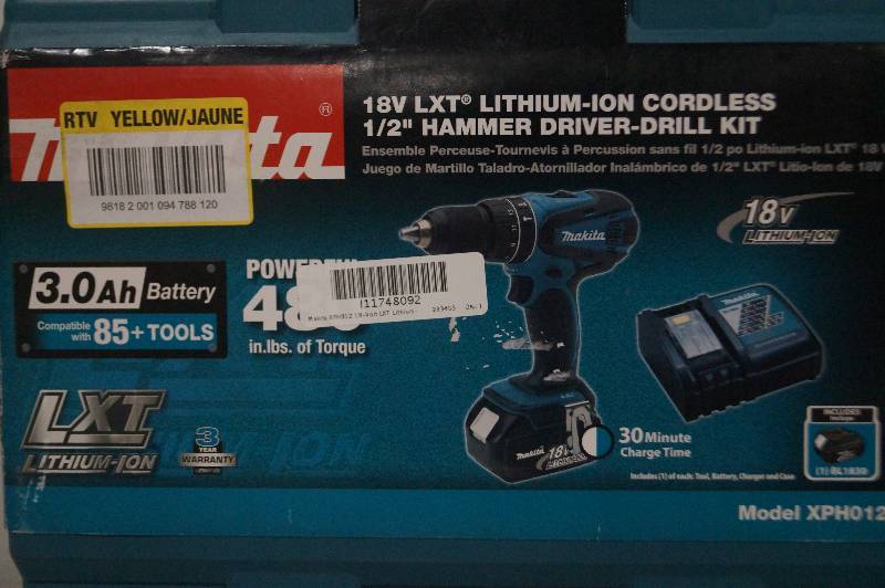 Makita 18 volt Lithium Lxt Impact Drill