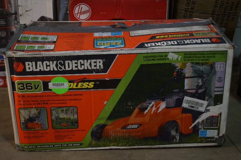 Black & Decker 36 Volt Cordless Mower