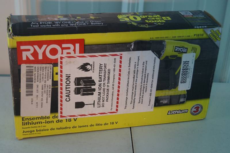 Ryobi Drill Kit