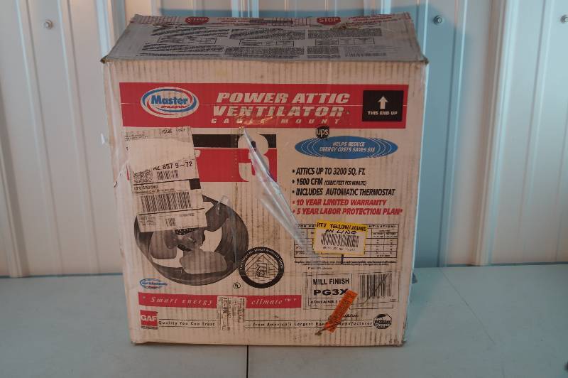 Power  Attic Ventilator