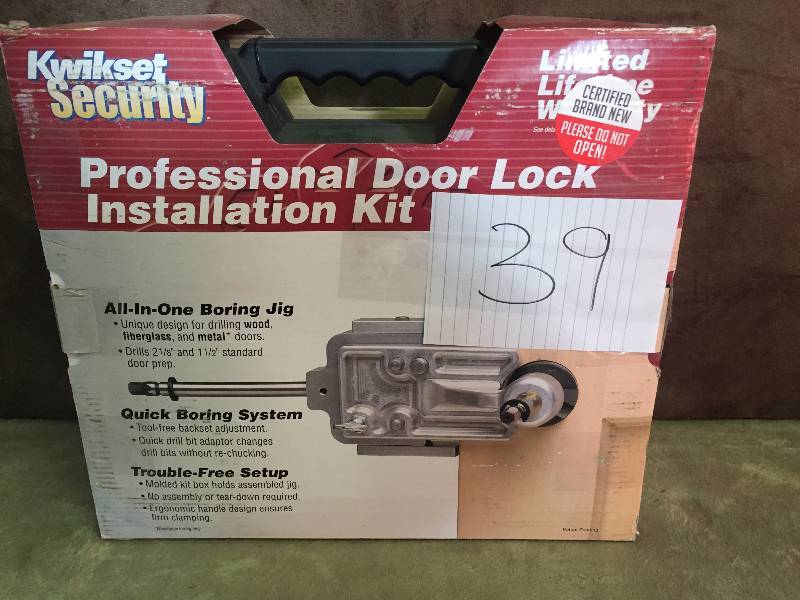 lot 39 image: Kwikset 138 Installation Kit