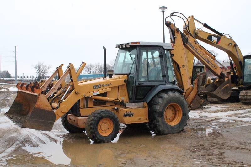 CASE Loader Backhoe