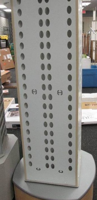 Sunglasses display unit on pedestal...