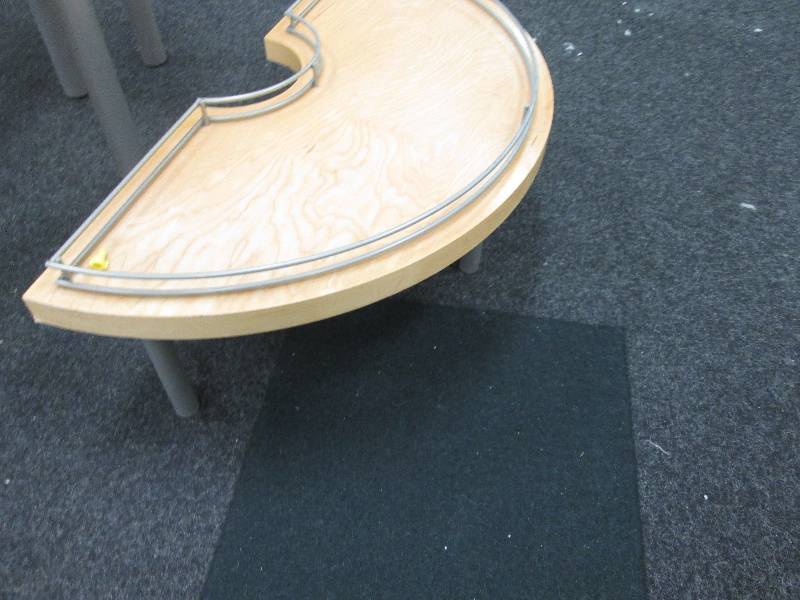 Heavy duty wooden display table...
