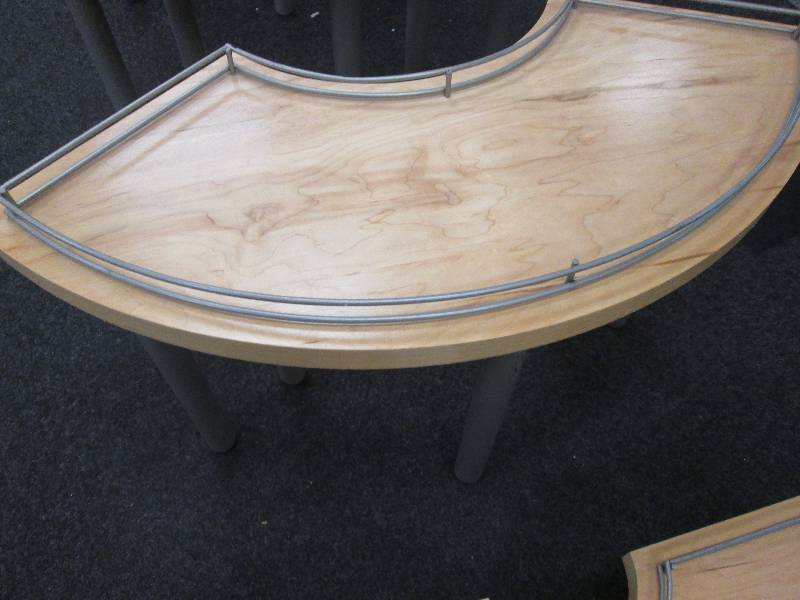 Heavy duty wooden display table...