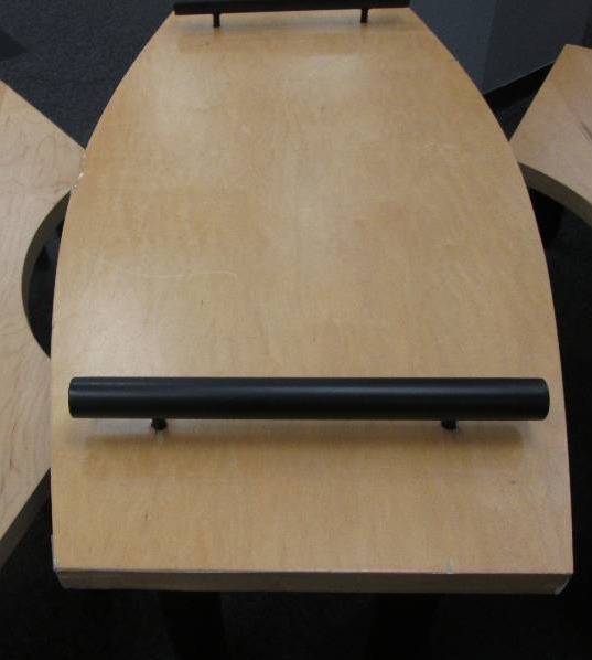 Heavy duty wooden display table...
