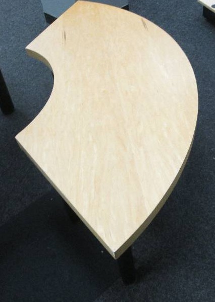 Heavy duty wooden display table...
