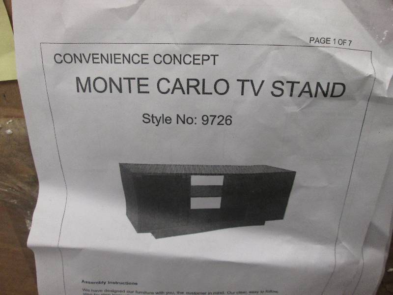 convenience concept monte carlo TV ...