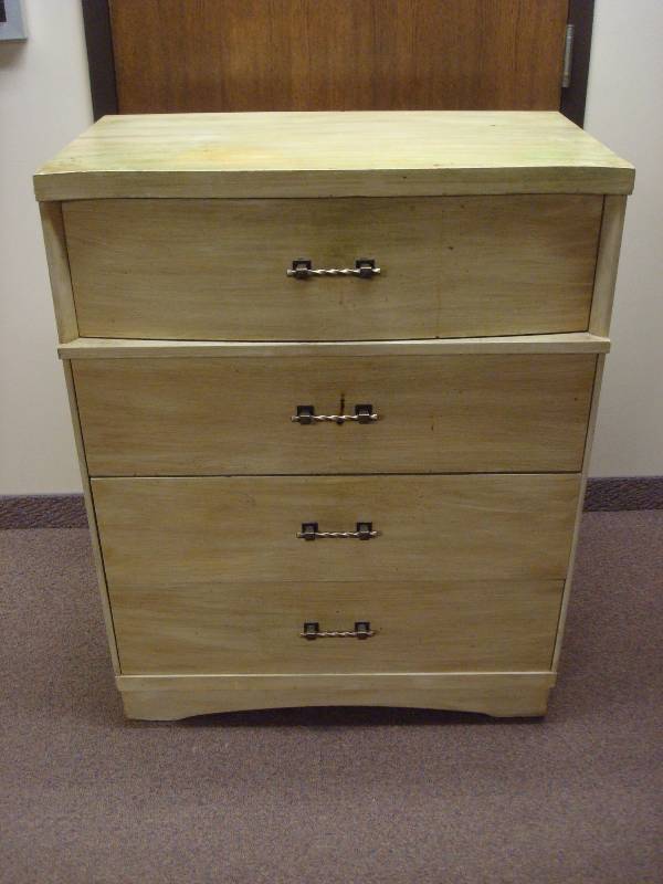 lot 2 image: Wood Dresser, Used, Some Wear
