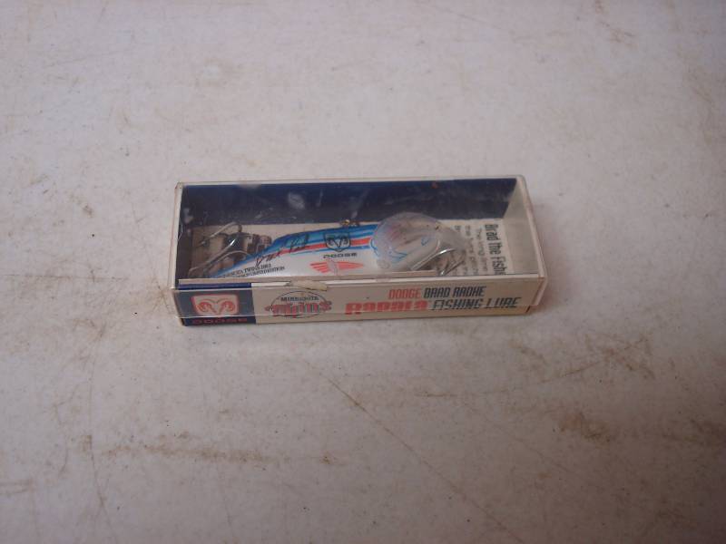lot 28 image: Minnesota Twins Brad Radke Rapala Fishing Lure, Unused, Some Wear To Box