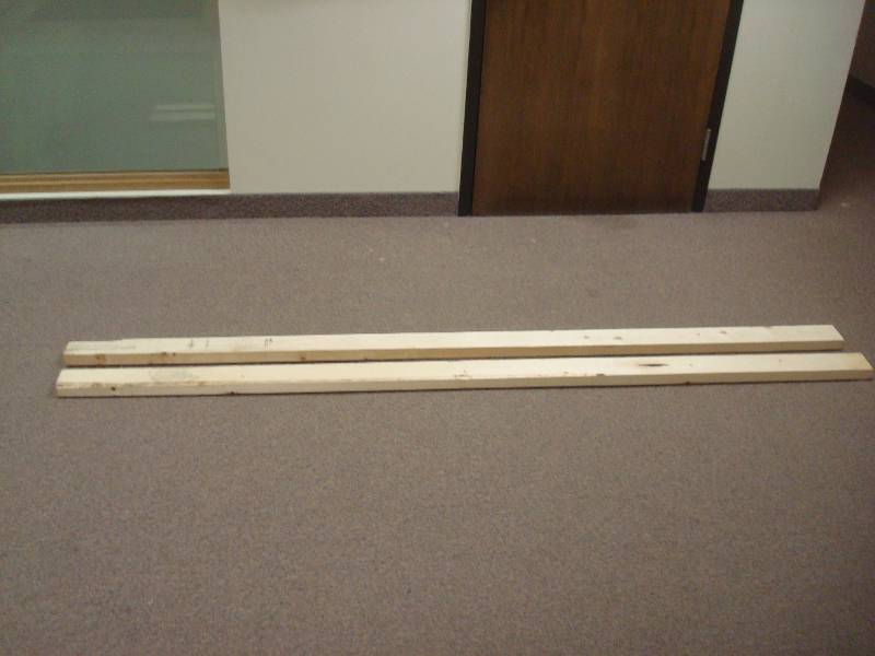 lot 31 image: Two Wood Boards, Some Imperfections