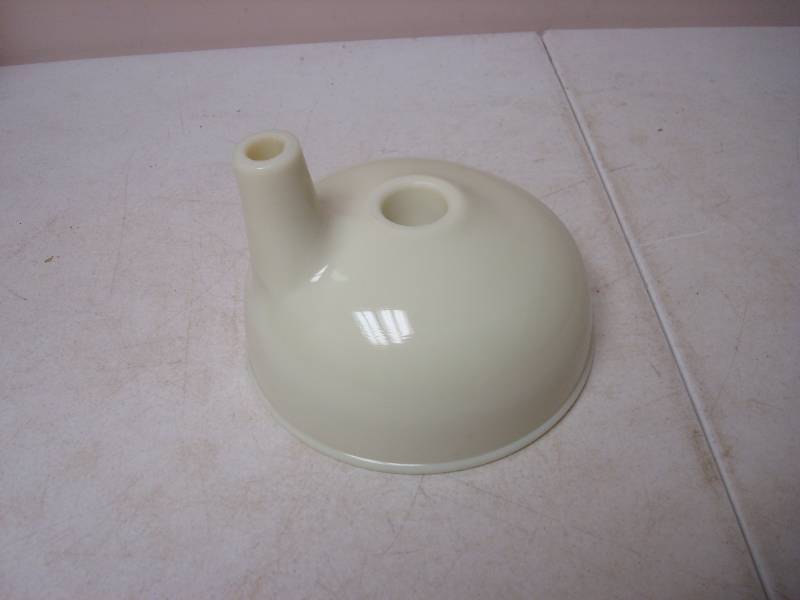 lot 57 image: Vintage Milk Glass Juice Mixer Part