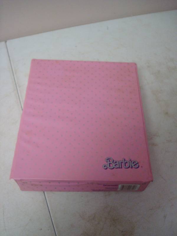 lot 80 image: Pink Barbie Doll Case