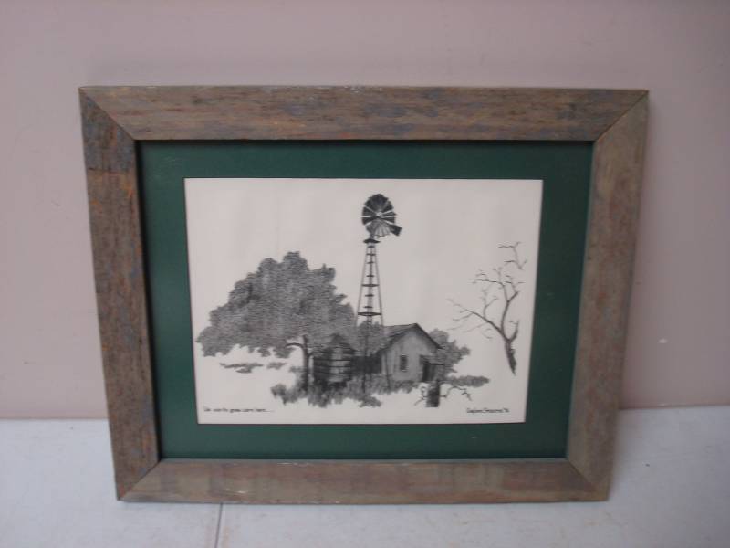 lot 87 image: Framed Gaylord Stevens Picture