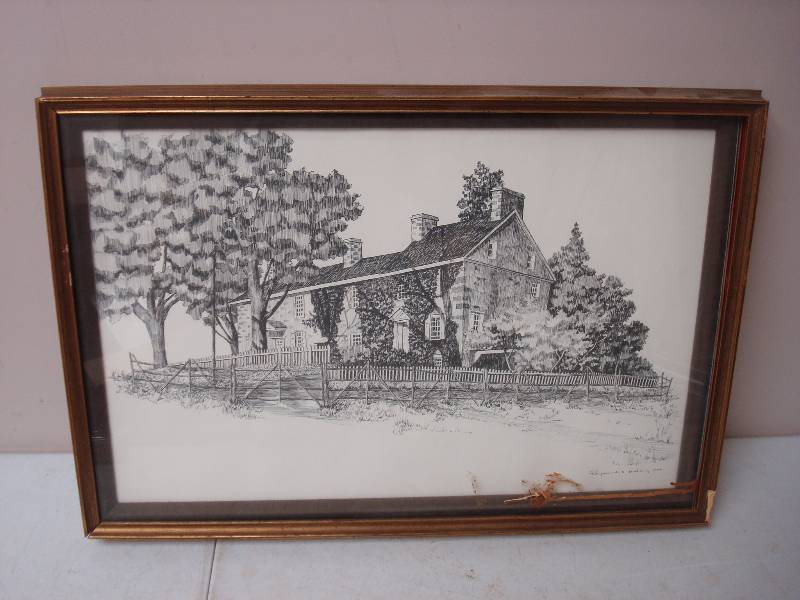 lot 90 image: Framed Raymond Haley Print, Wear To Frame