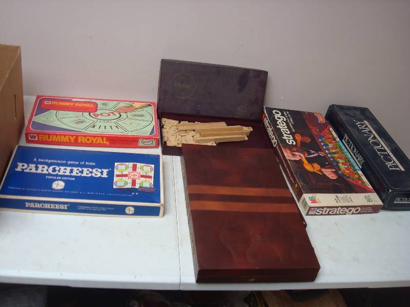 lot 97 image: Box With Some Board Games