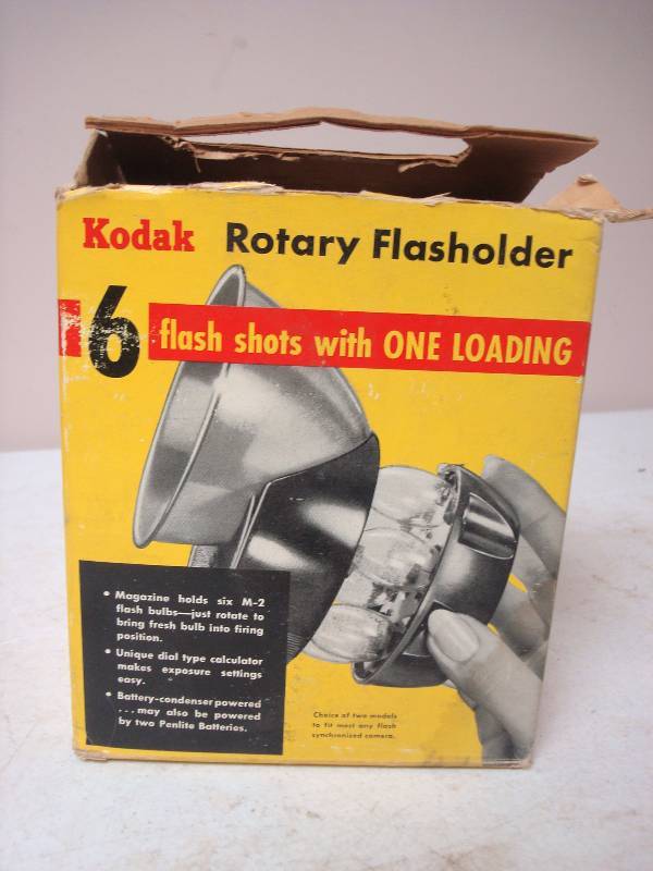 lot 119 image: Vintage Kodak Flasher In Box