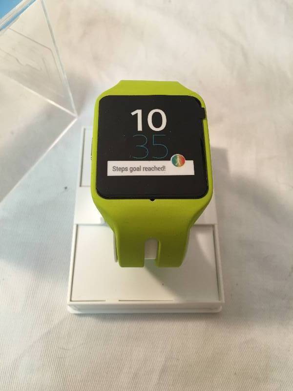 Sony SmartWatch 3 -Lime Retail $350