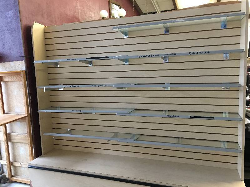 large slatwall shelf